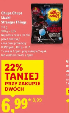Chupa Chups Lizaki Stranger Things