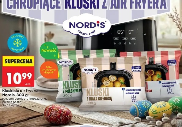 Kluski do air fryera