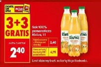 Sok 100% pomarańcza, multiwitamina Riviva