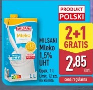 Milsani Mleko 1,5% UHT