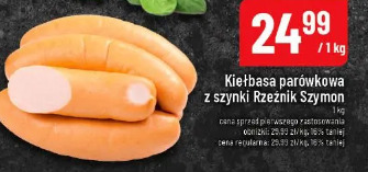 Kiełbasa parówkowa z szynki Rzeźnik Szymon