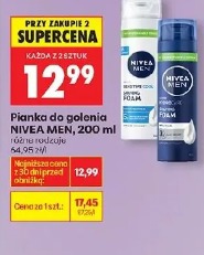 Pianka do golenia Nivea Men, 200 ml