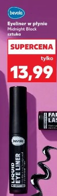 Bevola Eyeliner w płynie Midnight Black