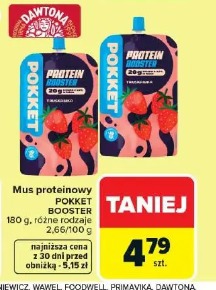 Mus proteinowy POKKET BOOSTER