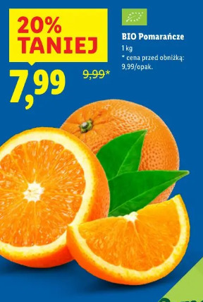BIO Pomarańcze