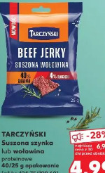 Tarczyński suszona szynka lub wołowina