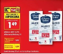 Mleko UHT 3,2% Mleczna Dolina