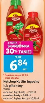 Kotlin ketchup łagodny lub pikantny