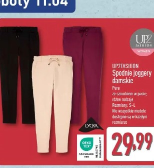 UP2FASHION Spodnie joggery damskie