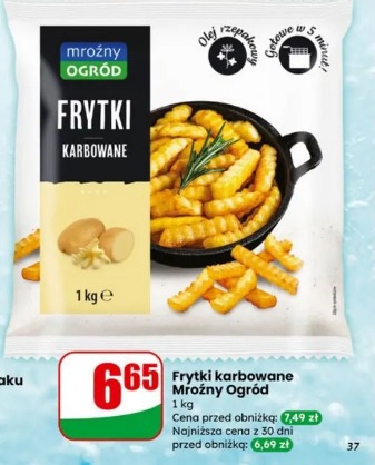 Frytki karbowane Mrożny Ogród