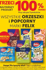 Wszystkie orzeszki i popcorn marki Felix