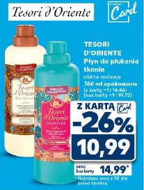 Tesori D'Oriente Płyn do płukania tkanin