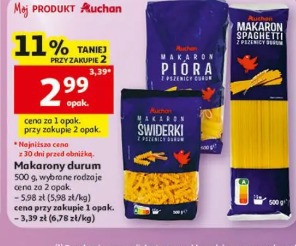 Makaron durum Auchan