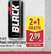 Black Napój energetyzujący