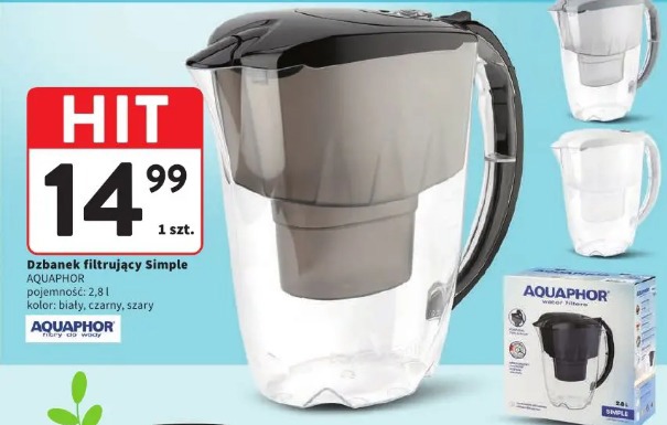 Dzbanek filtrujący Simple AQUAPHOR
