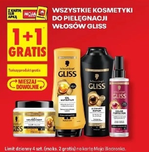 Wszystkie kosmetyki do pielęgnacji włosów Gliss