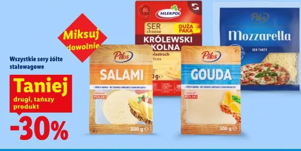 Wszystkie sery żółte stalowagowe
