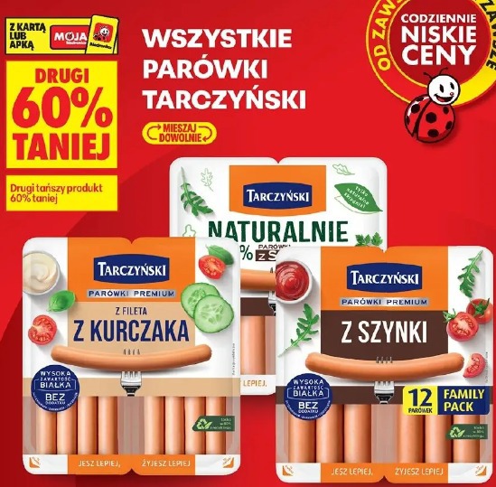 Wszystkie parówki Tarczyński