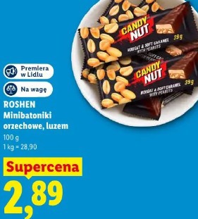 ROSHEN Minibatoniki orzechowe