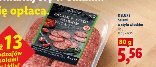Deluxe Salami w stylu włoskim