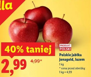 Polskie jabłka jonagold