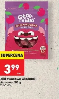 Głodniaki żelki owocowe wiśniowe