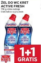 Żel do WC Kret Active Fresh