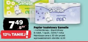 Papier toaletowy Samelle