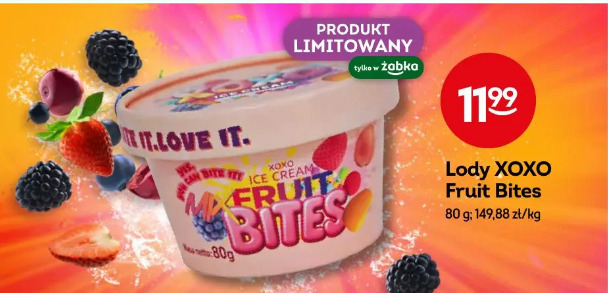 Lody XOXO Fruit Bites