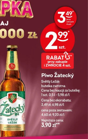 Piwo Żatecký 0.0%