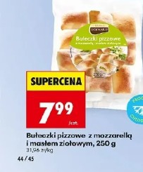 Bułeczki pizzowe z mozzarellą i masłem ziołowym
