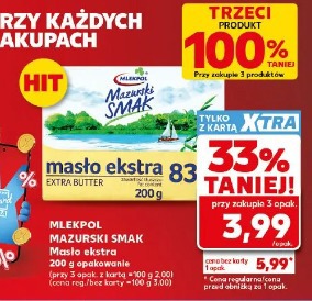 Mlekpol Mazurski Smak Masło ekstra