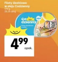 Filety śledziowe w oleju Codzienny