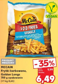 McCain Frytki karbowane Golden Longs