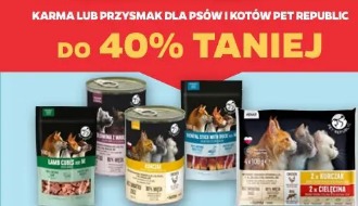Karma lub przysmak dla psów i kotów Pet Republic