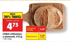 Chleb orkiszowy z ziarnami