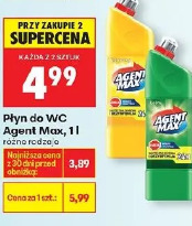 Płyn do WC Agent Max