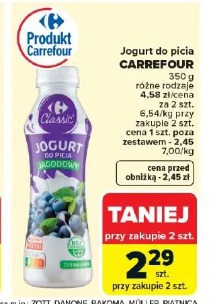 Jogurt do picia CARREFOUR