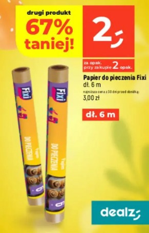 Papier do pieczenia Fixi