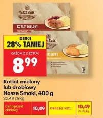 Kotlety mielony lub drobiowy Nasze Smaki