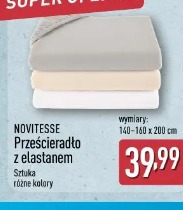 Novitesse Prześcieradło z elastanem