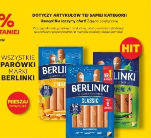 Wszystkie parówki marki Berlinki