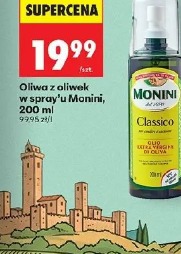Oliwa z oliwek w spray'u Monini