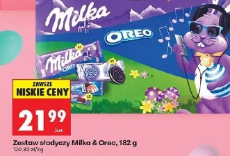 Zestaw słodyczy Milka & Oreo