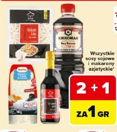 Wszystkie sosy sojowe i makarony azjatyckie