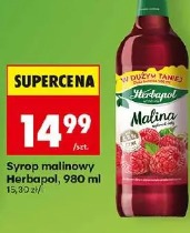 Syrop malinowy Herbapol
