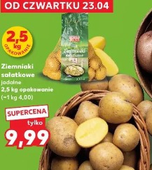 Ziemniaki sałatkowe jadalne