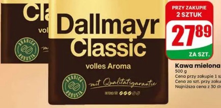 Kawa mielona Dallmayr Classic