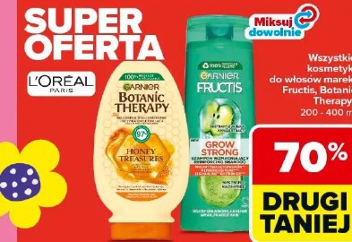 Wszystkie kosmetyki do włosów marek Fructis, Botanic Therapy