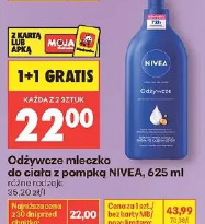 Odżywcze mleczko do ciała z pompką Nivea, 625 ml